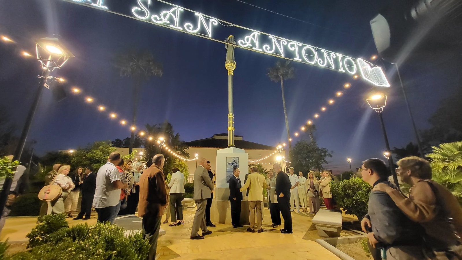 Encendido del alumbrado de San Antonio