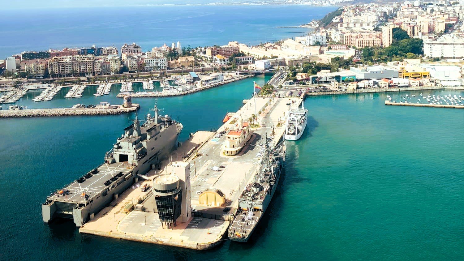 Fin de semana naval en Ceuta: La Armada Española abre sus puertas
