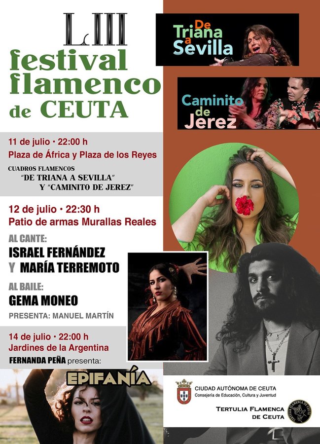 cartel festival flamenco