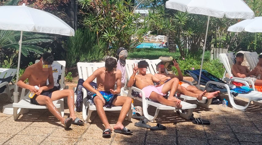 Programa de Fundación Cruz Blanca con menores extranjeros