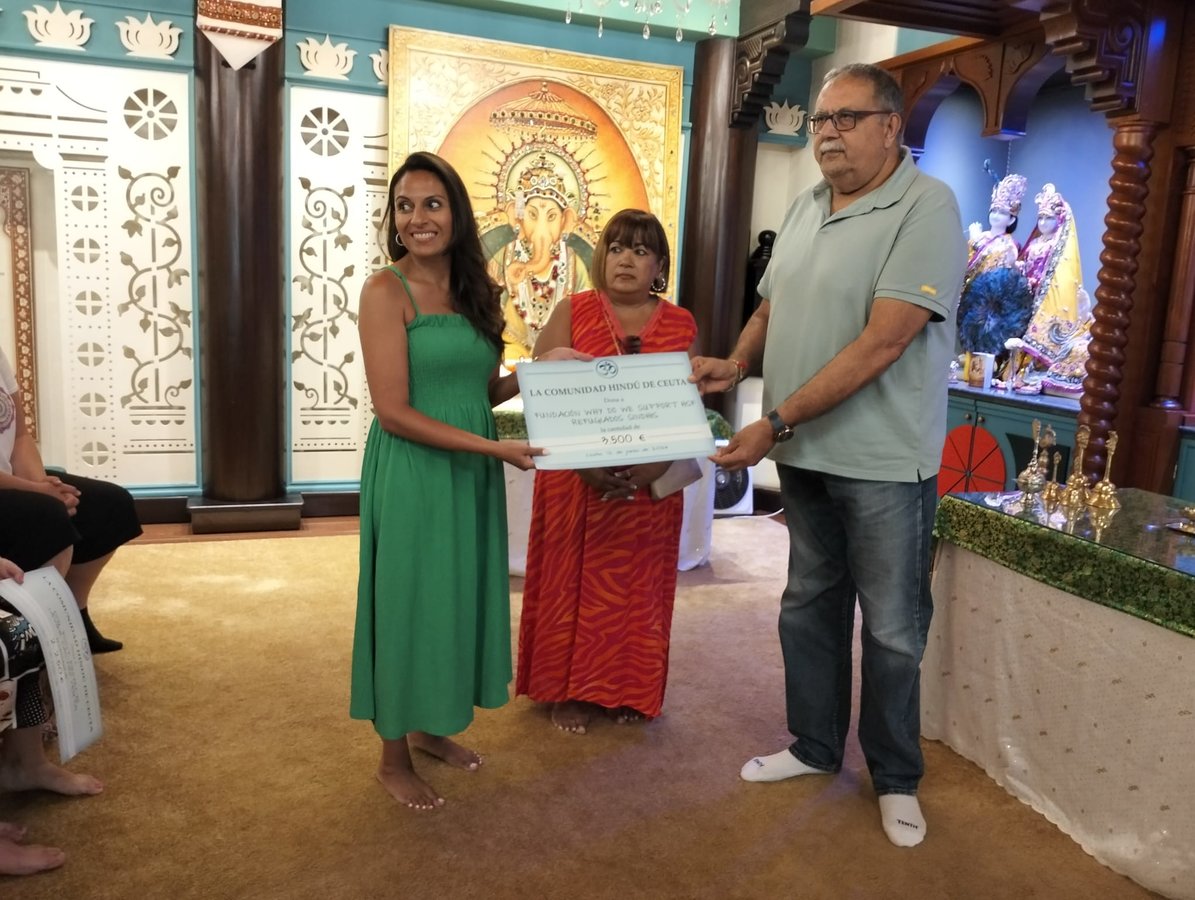 COMUNIDAD HINDÚ HOLI DONACIÓN