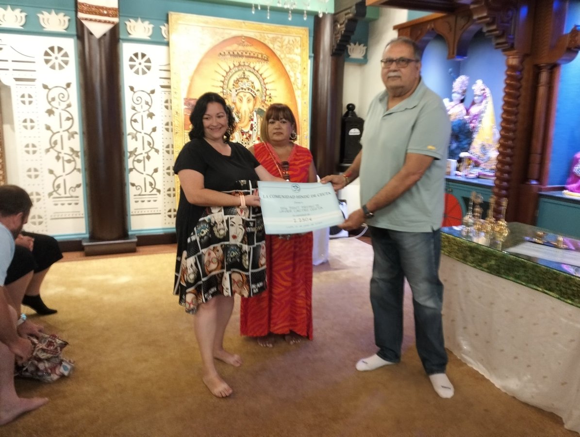 COMUNIDAD HINDÚ HOLI DONACIÓN