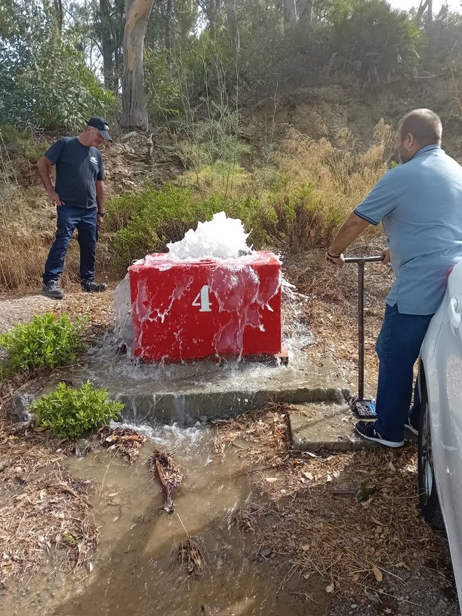 bomberos hidrante garcía aldave