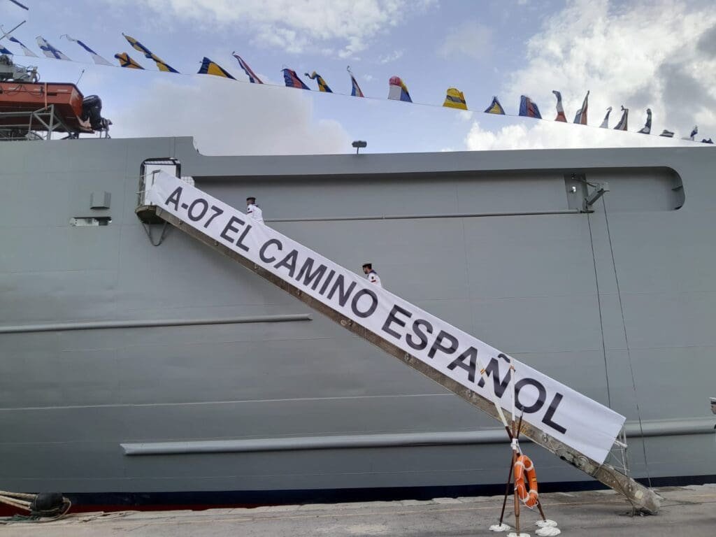 'El Camino Español', en nuevo buque logístico del Ejército de Tierra (Armada)