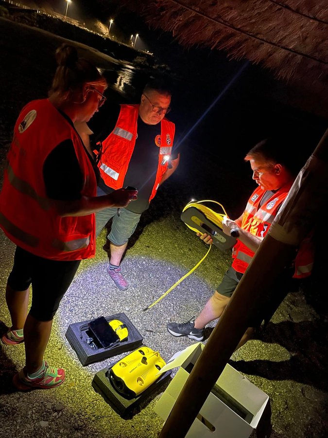 Nueva tecnología para la búsqueda de desaparecidos en Ceuta: dron submarino (Cedida)