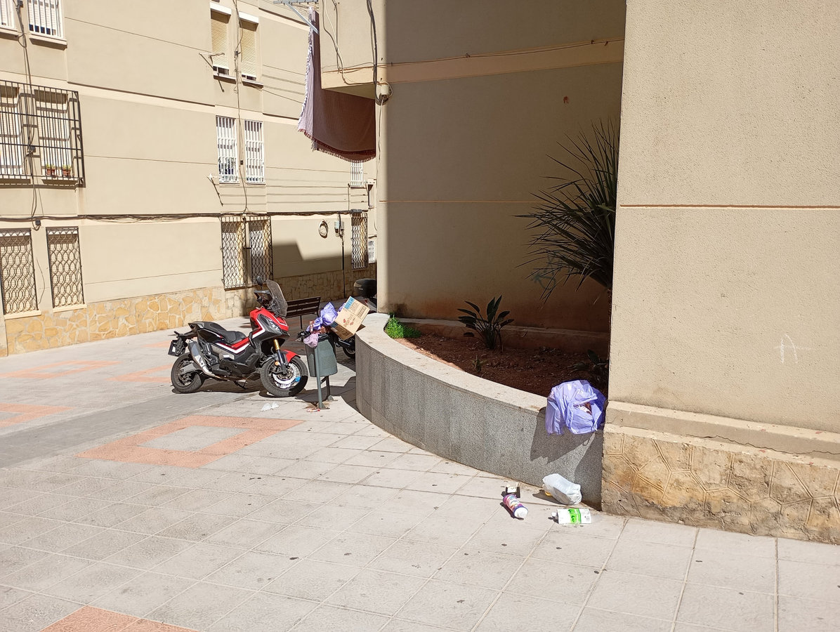 Entre el incivismo y el abandono, los vecinos de San Daniel tuvieron varios días este panorama