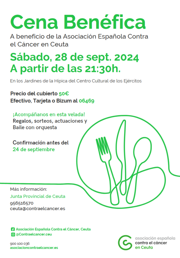 Cena benéfica