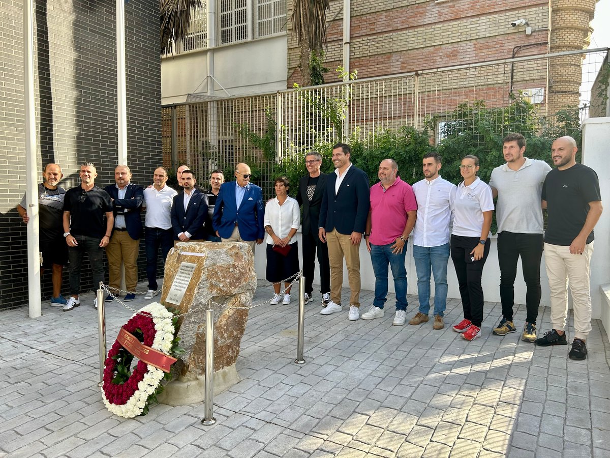 Inauguración monolito en la Federación de Fútbol de Ceuta / M.Zapico