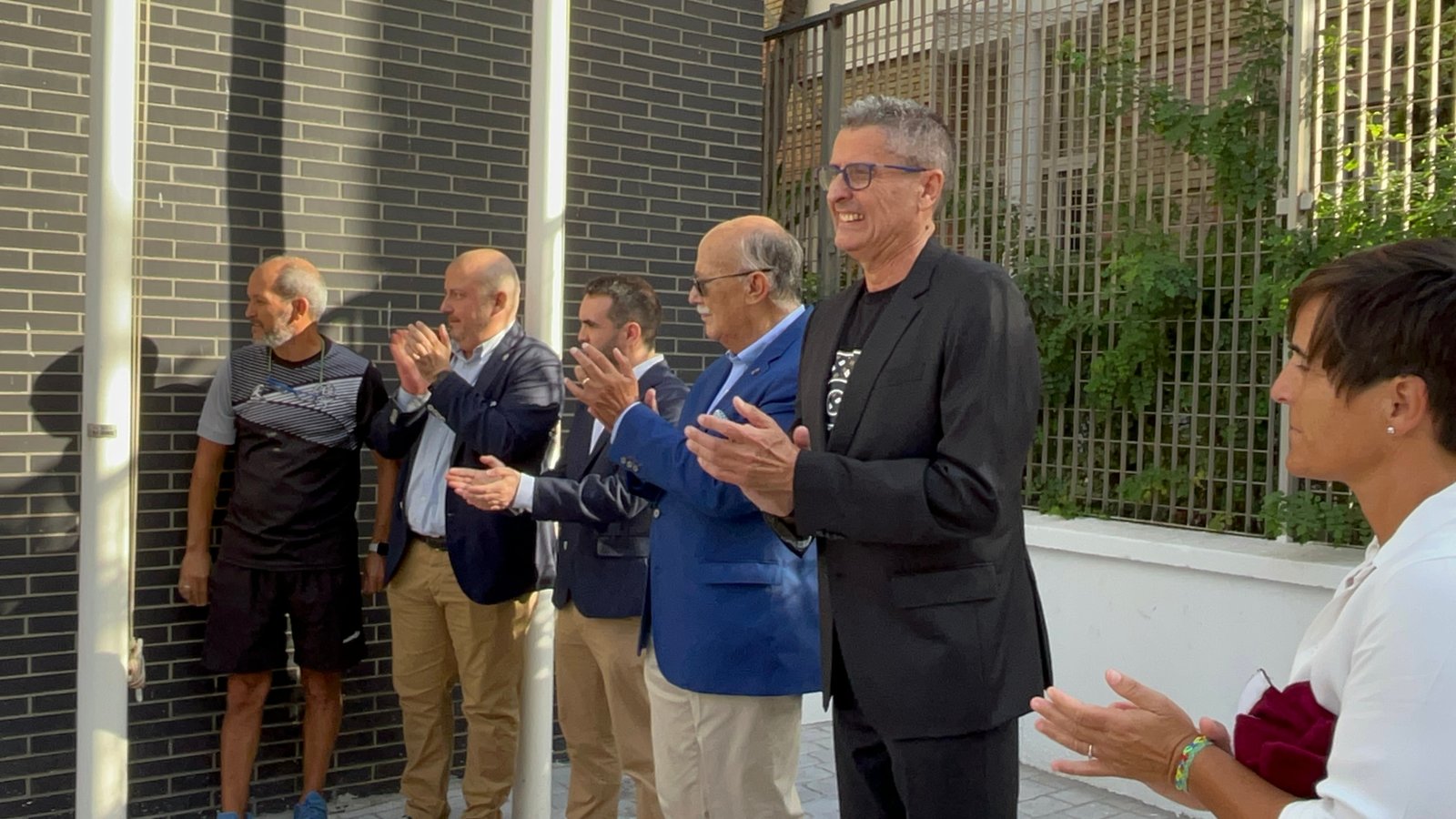Inauguración monolito en la Federación de Fútbol de Ceuta / M.Zapico