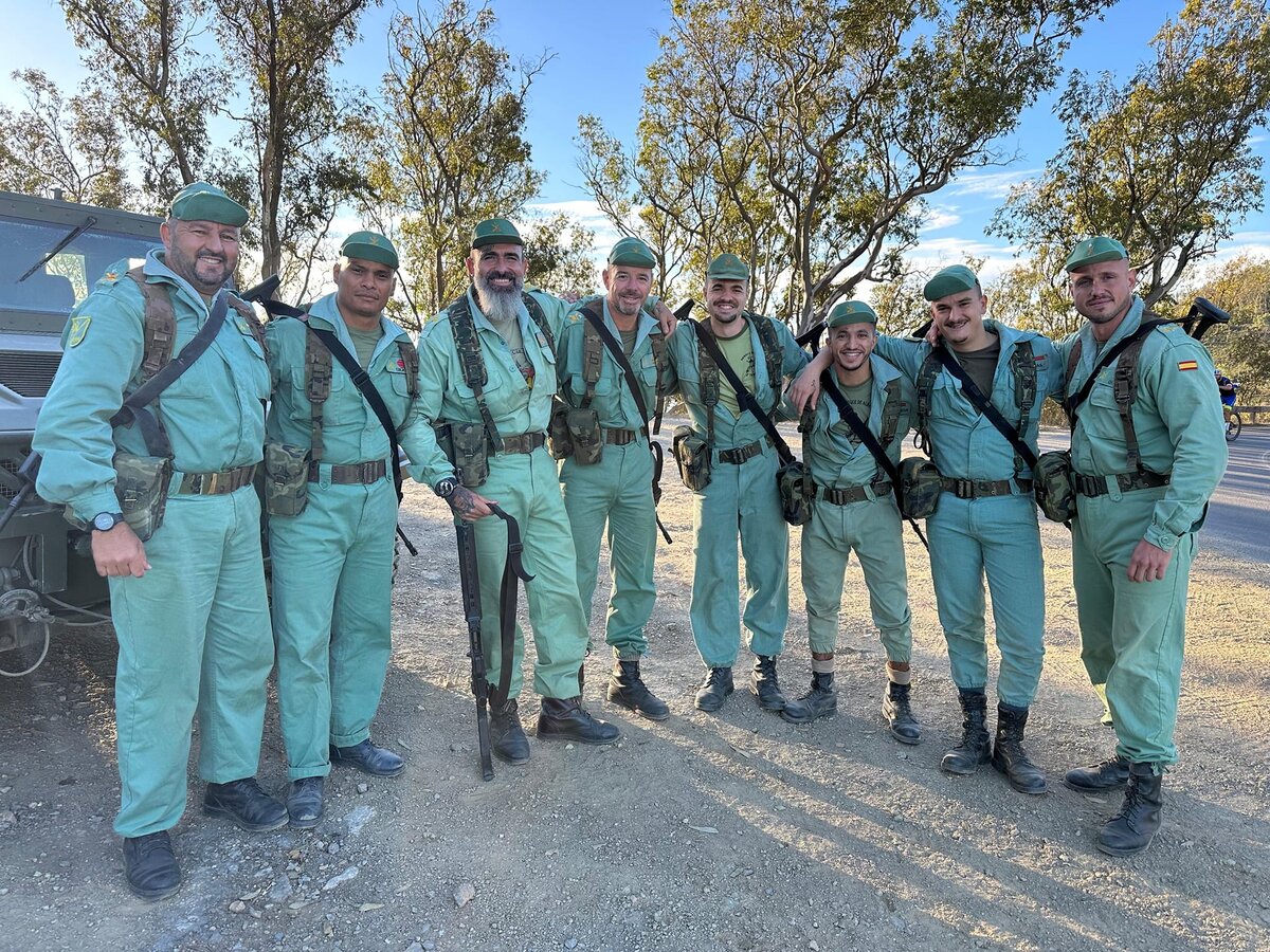 Patrulla de tiro del Tercio Duque de Alba 2º de La Legión (Rubén Campaña)