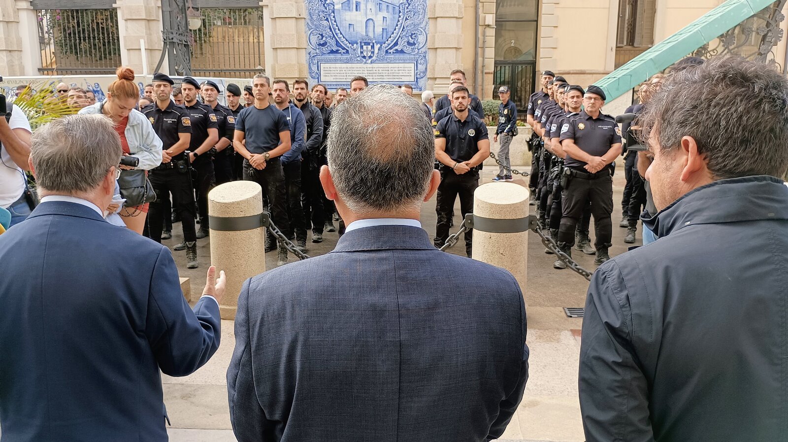 Policía Local control de masas