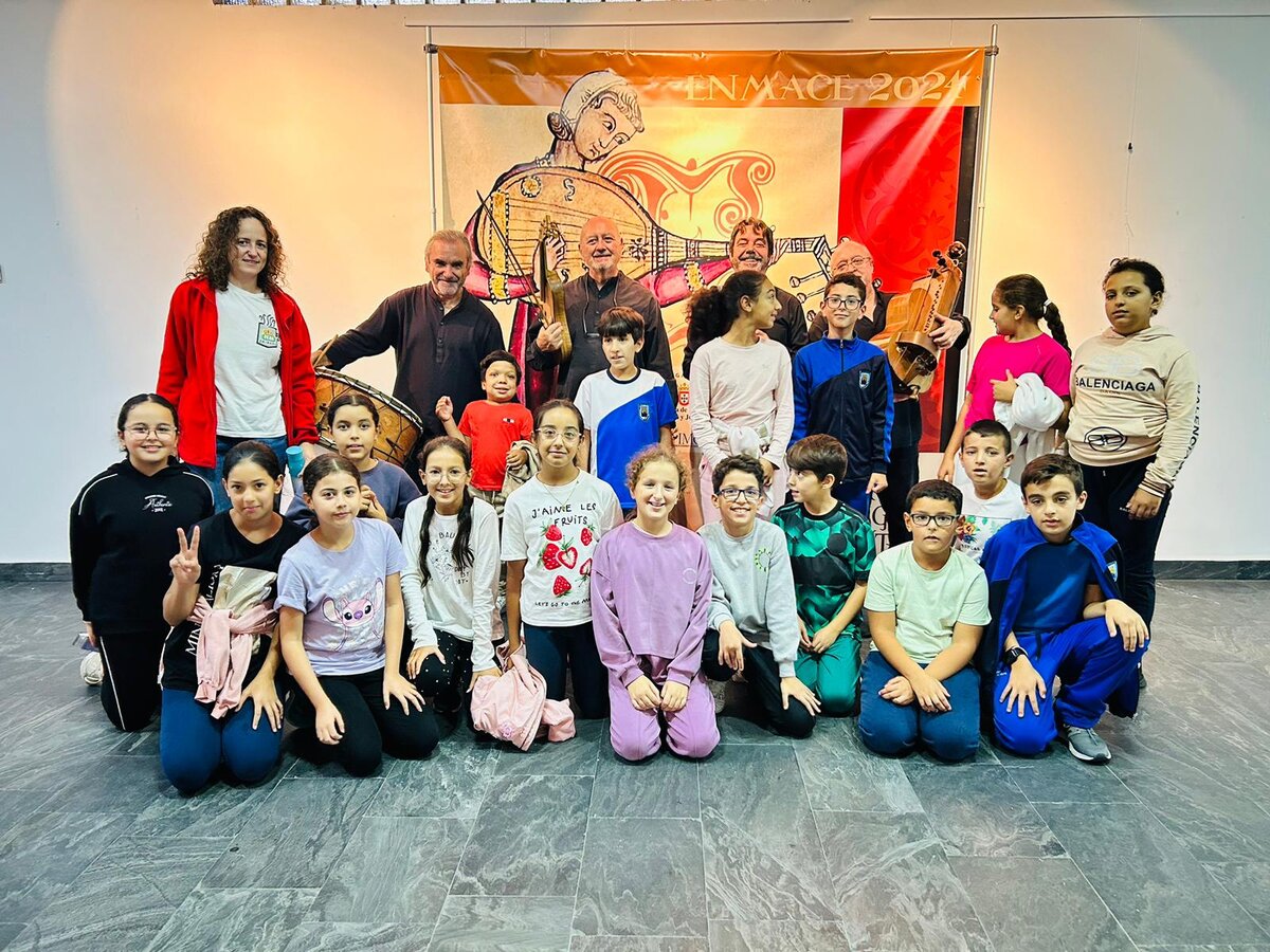 concierto de música medieval para escolares