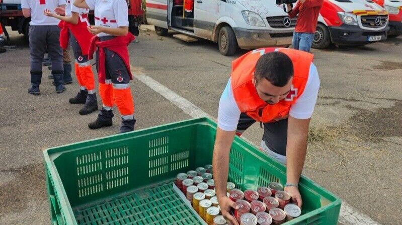 Voluntarios Cruz Roja Ceuta en Alfafar