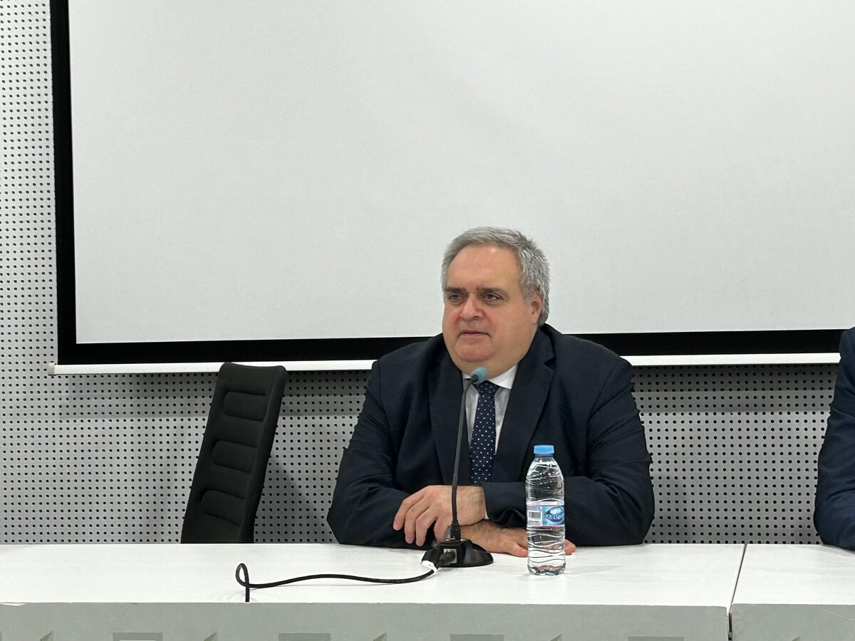 El Gran Maestro de la Logia de España, Txema Oleaga, visita Ceuta