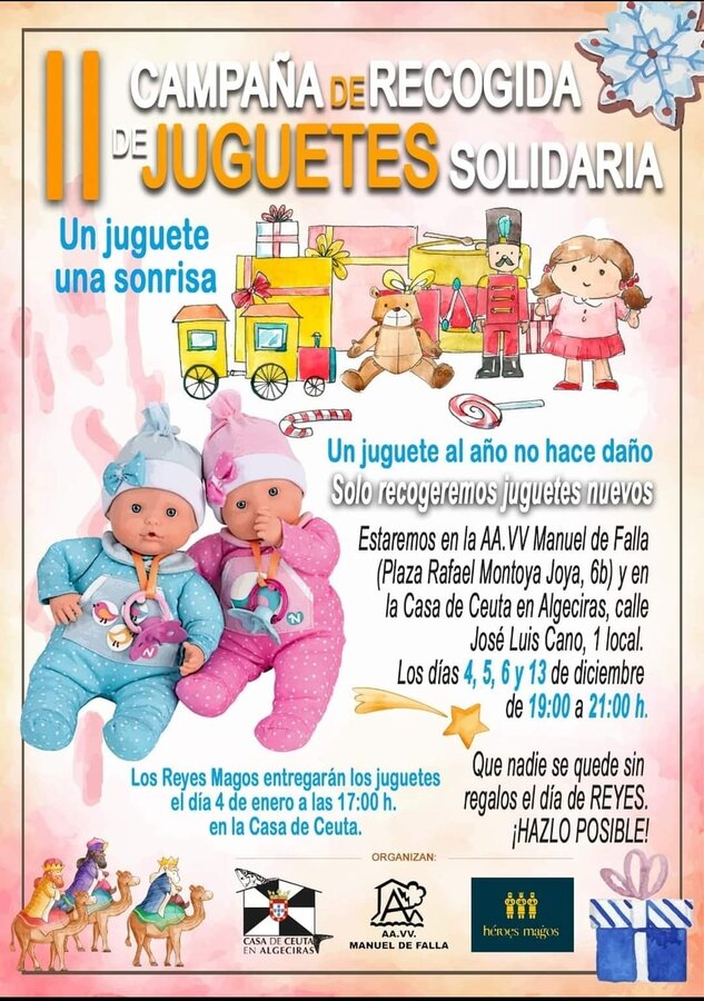 campaña de juguetes