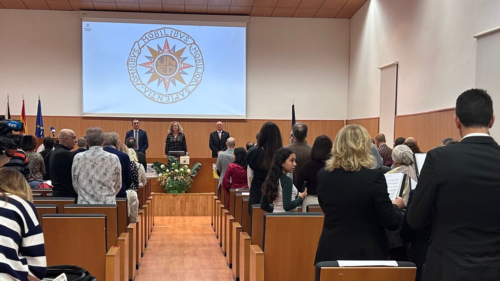 Acto solemne de apertura del curso académico de la UNED / E. Arteaga