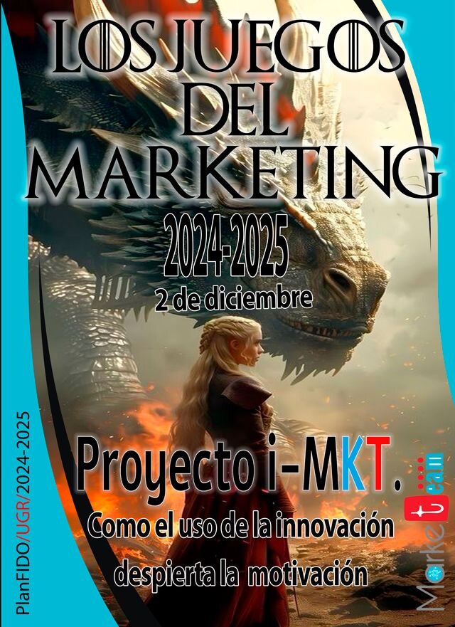Cartel de la 5ª edición de Los Juegos del Marketing
