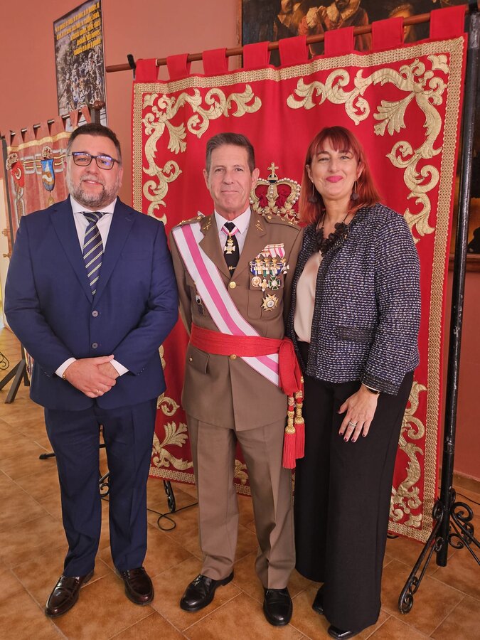 parada militar celebrada en el Acuartelamiento ‘Millán Astray’