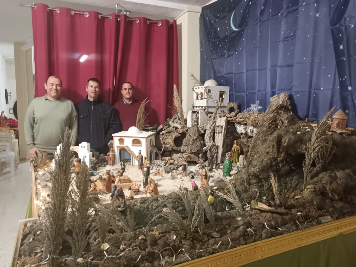 Belén navideño casa regional de ceuta