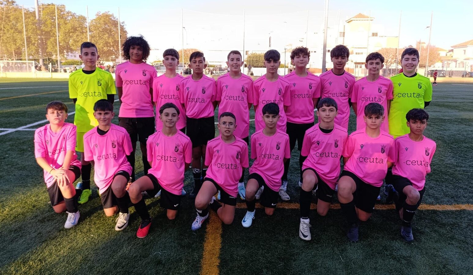 Cantera AD Ceuta FC en Rota / AD Ceuta FC