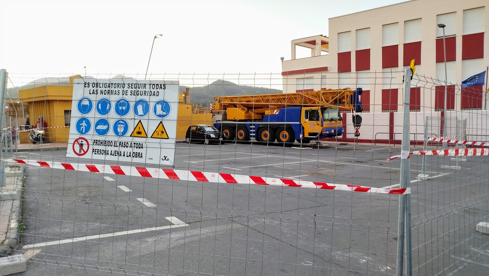 ACC inicia las obras del mercado provisional del Mixto / S.I.
