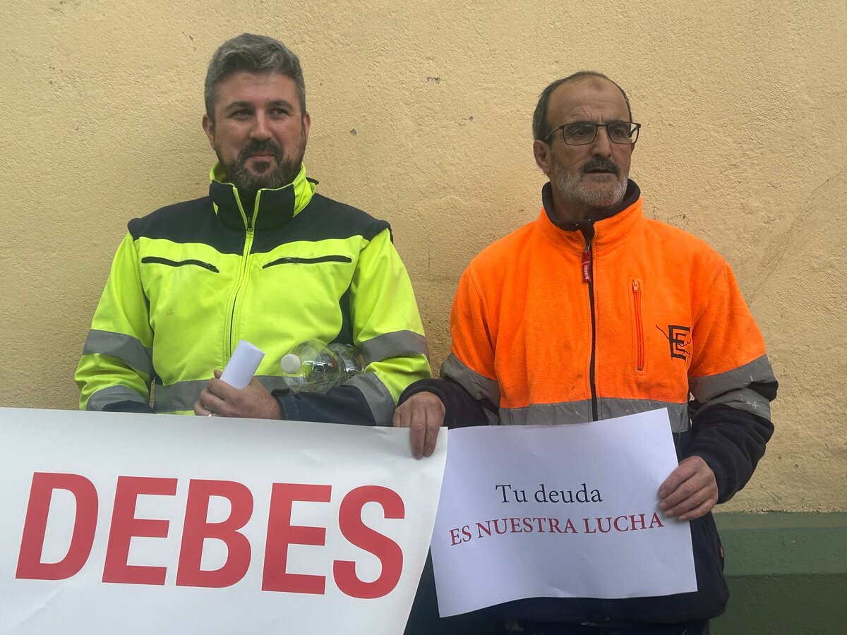 Concentración trabajadores Estructuras del Estrecho