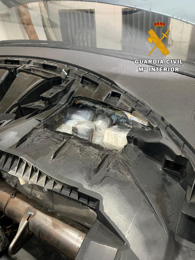 Hachis, vehículo, guardia civil