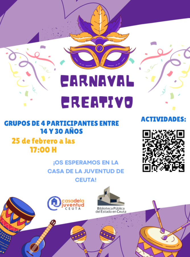 Carnaval Creativo en la Casa de la Juventud / Cedida