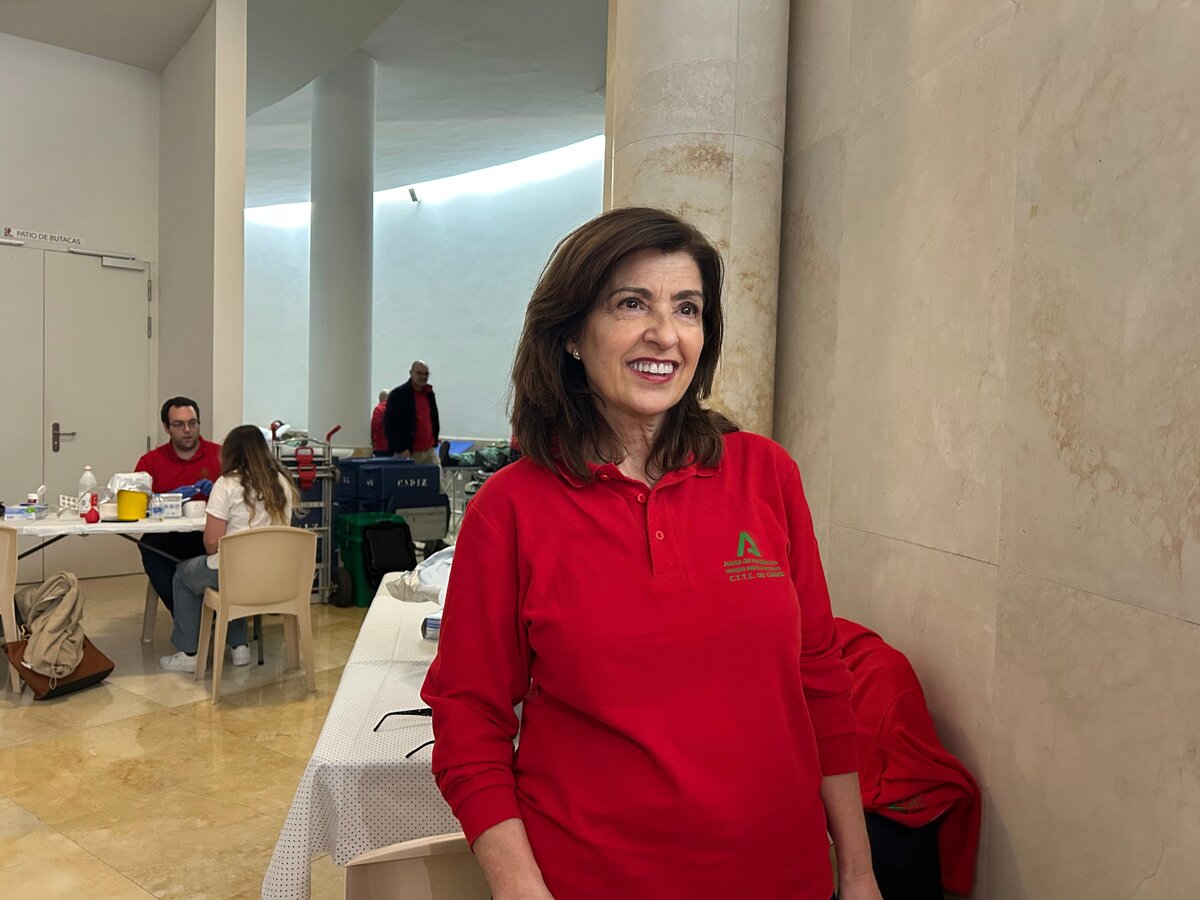 Gloria Rivero Arias, supervisora Centro de Transfusión Sanguínea de Cádiz