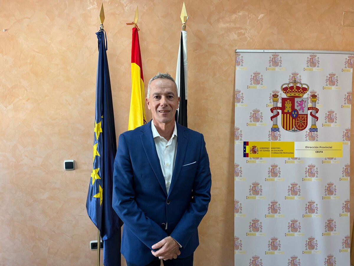 Miguel Señor, durante la entrevista con Ceuta Actualidad./ J.A. González