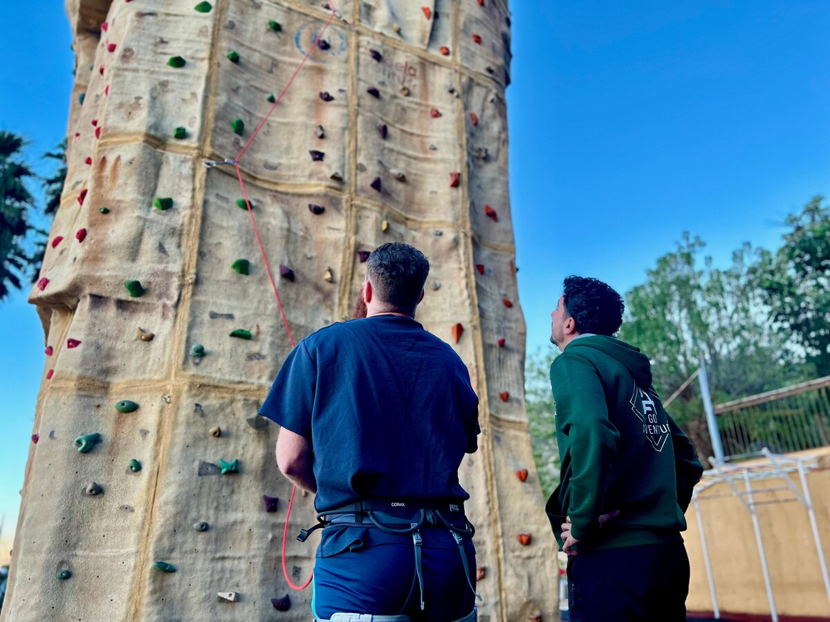 El rocódromo de Ceuta ha recuperado su actividad gracias al ICD y a Go Adventure / E.A.