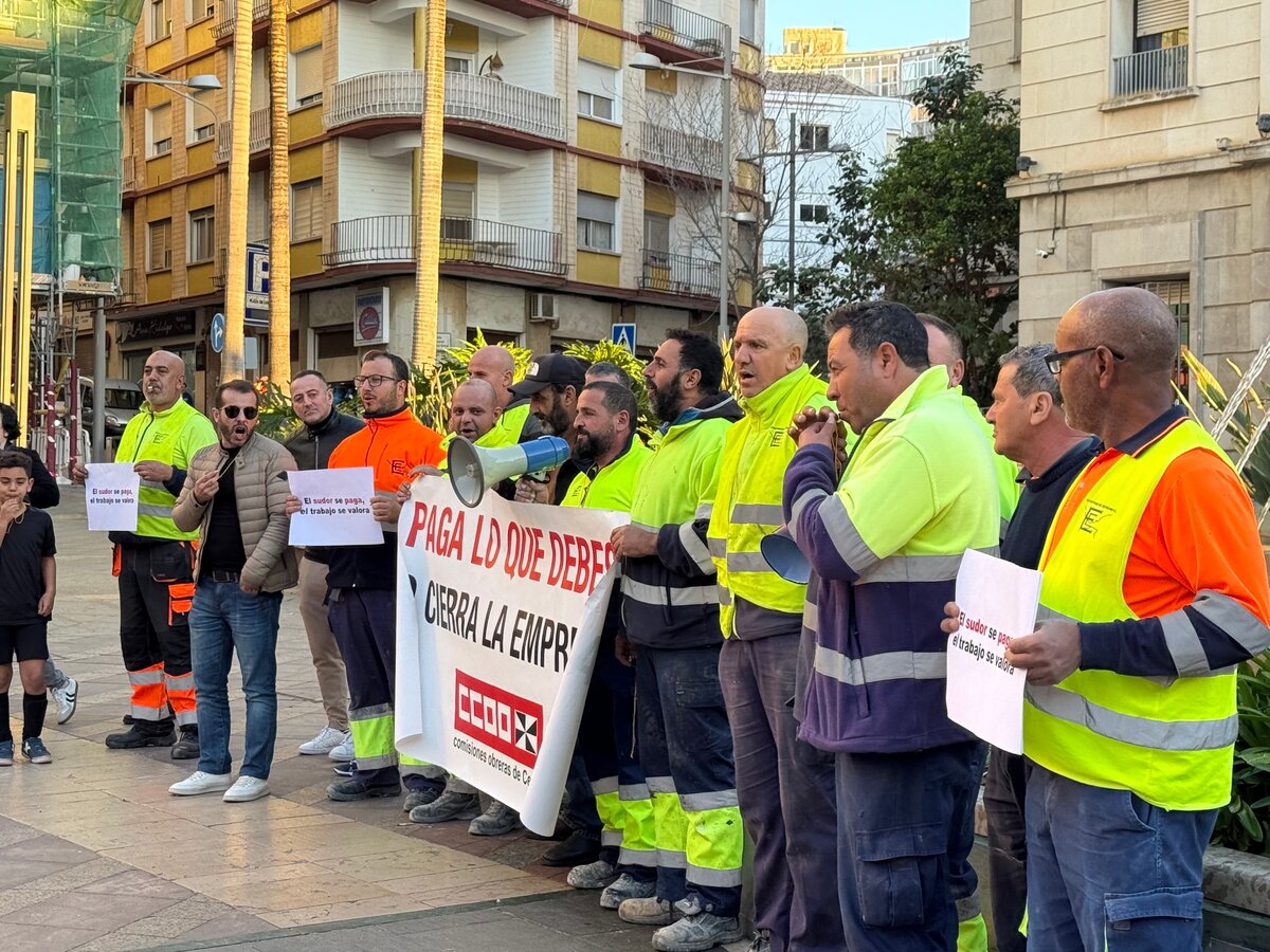 Concentración trabajadores Estructuras del Estrecho / M.Zapico