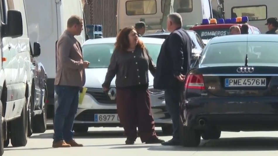 Cristina Pérez visita la nave del Tarajal donde se localizó un narco túnel