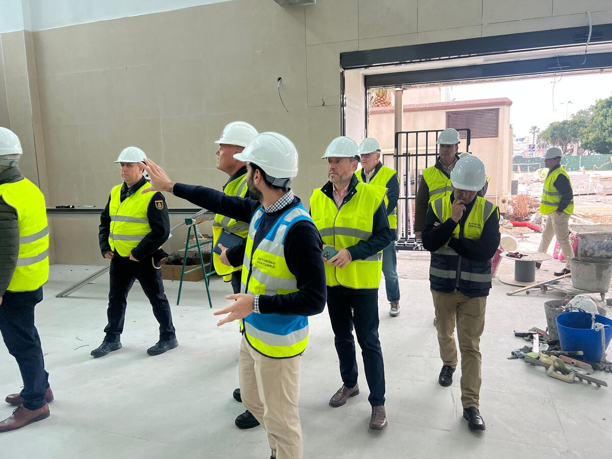 Inspección de seguridad nueva estación marítima