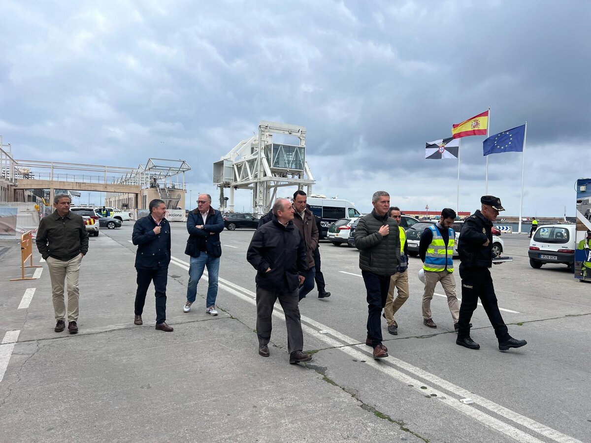 Inspección de seguridad estación marítima