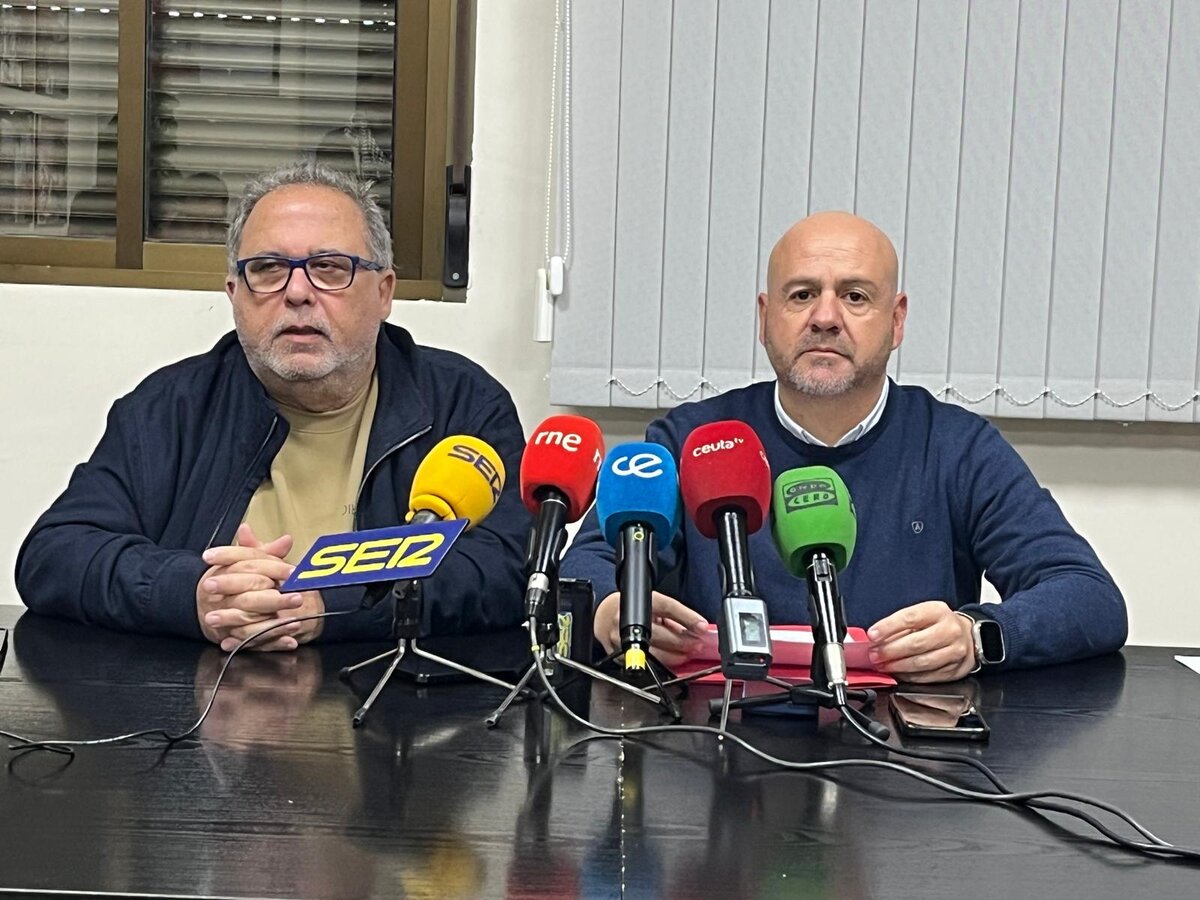 Antonio Ramírez (izda.) y Juan Gutiérrez