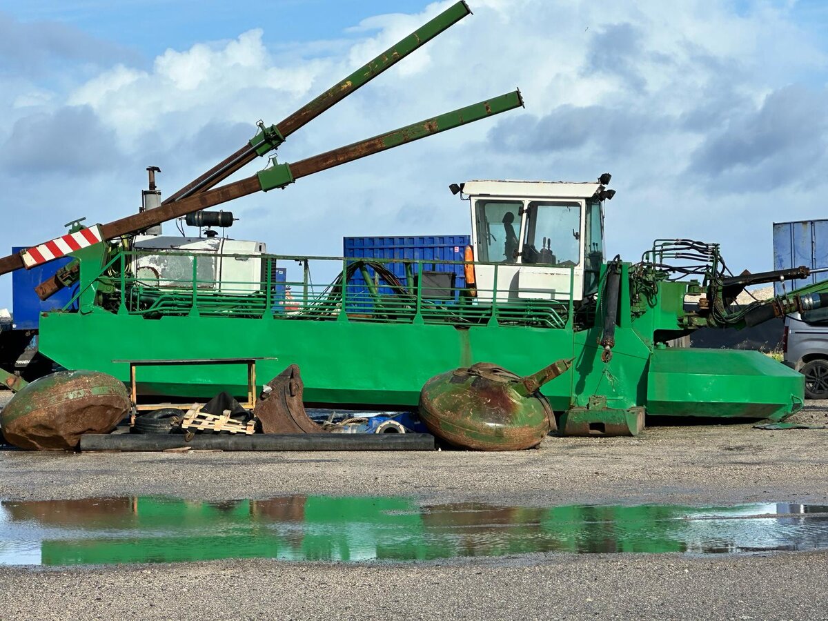 dragado del foso máquina
