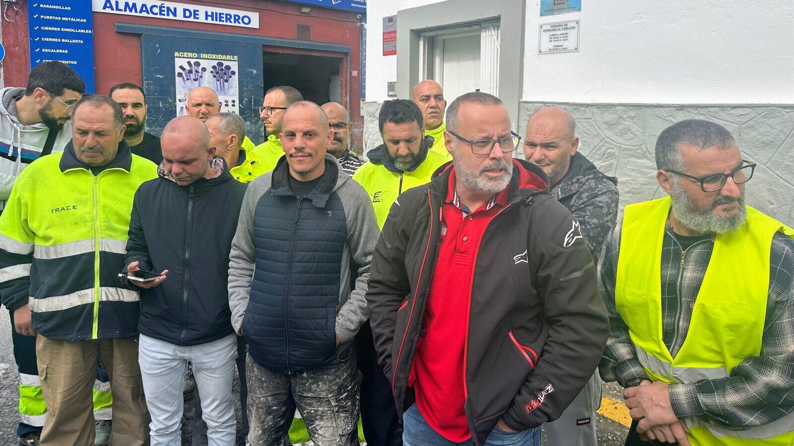 A los trabajadores de 'Estructuras' no les han permitido acceder a su puesto de trabajo