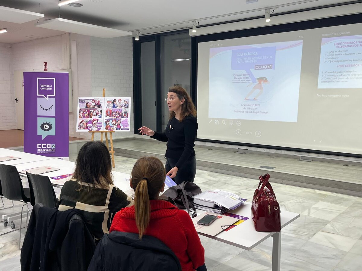 Charla de acoso sexual