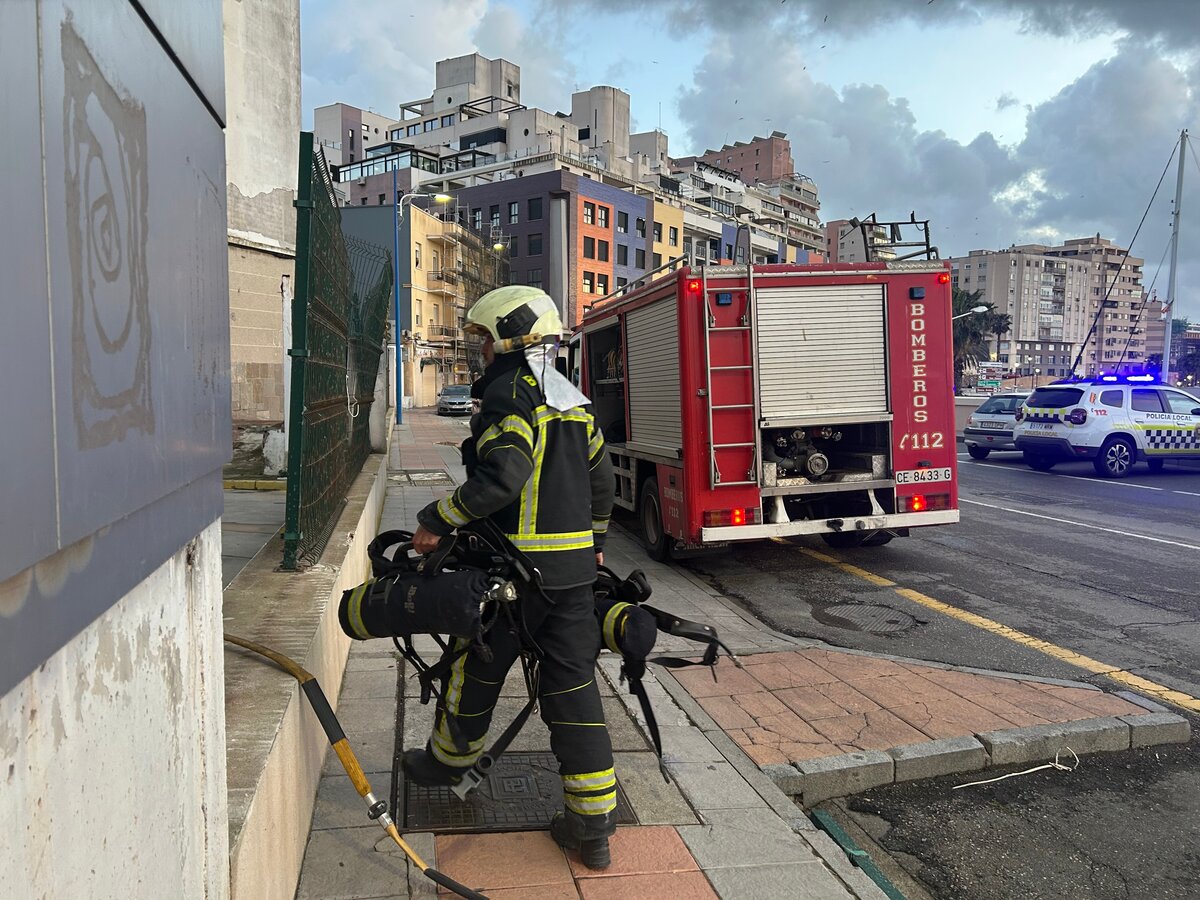 Incendio Hospital de Cruz Roja