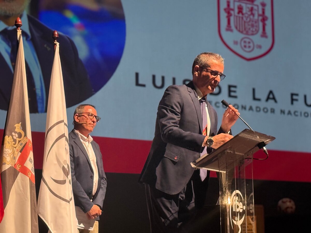 Presidente de la RFFCE, Antonio García Gaona / M.Zapico