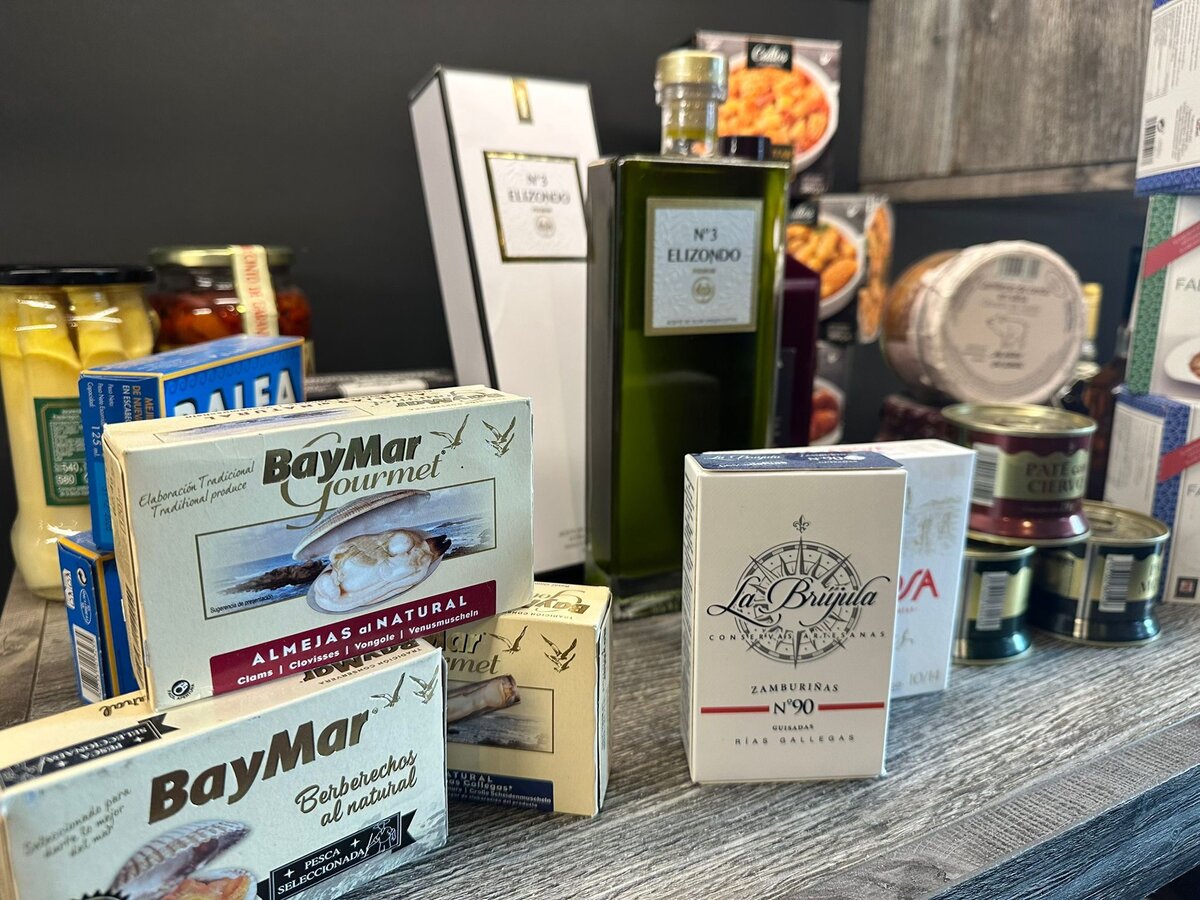 Selección de productos gourmetd de La Morena