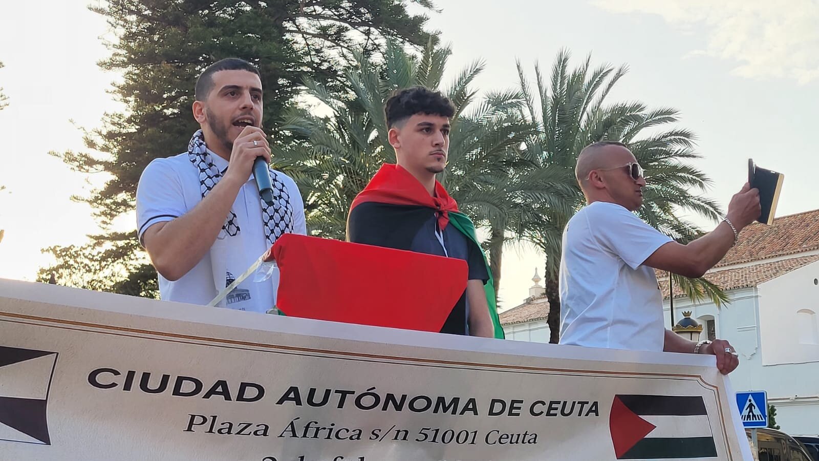 Manifestación Plataforma Ceuta con Palestina/ S. Iñesta