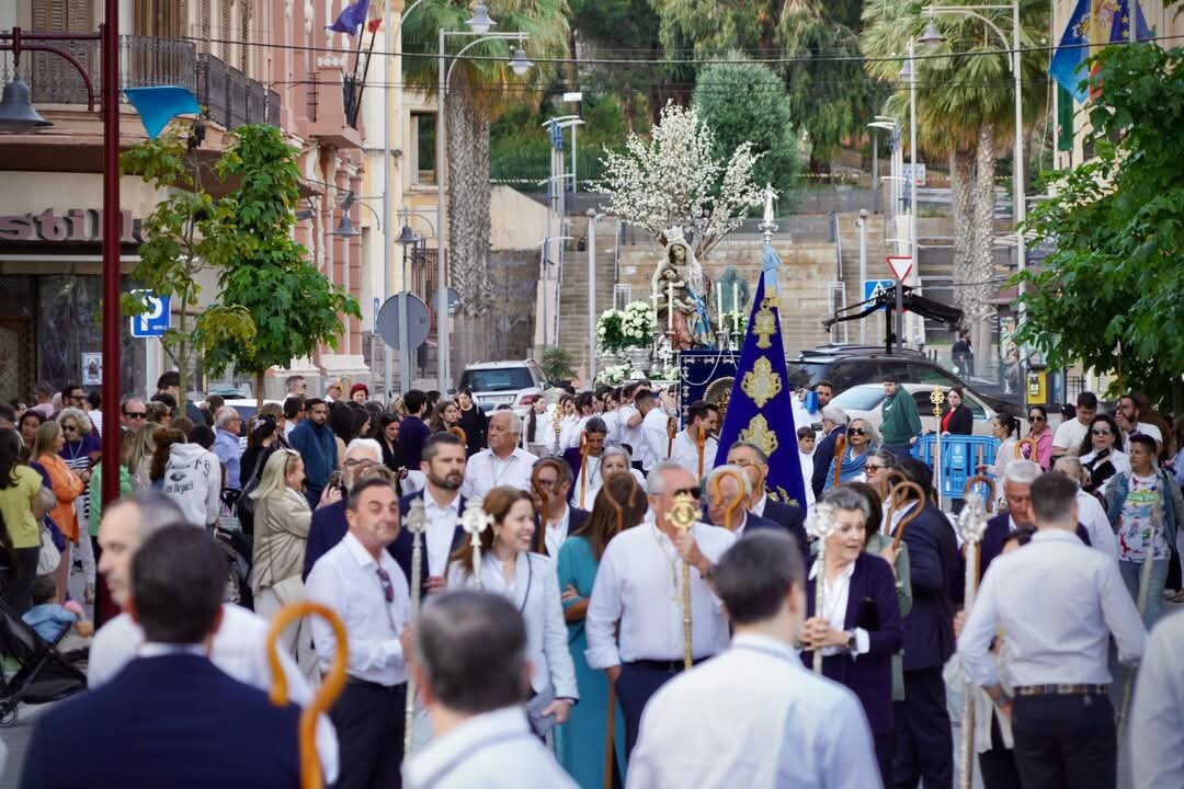 La Casa de Ceuta en Melilla acompaña a la Divina Pastora