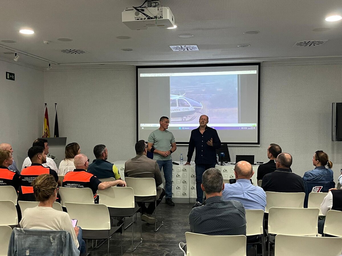 Presentación en la 'Adolfo Suárez'./ J.A. González