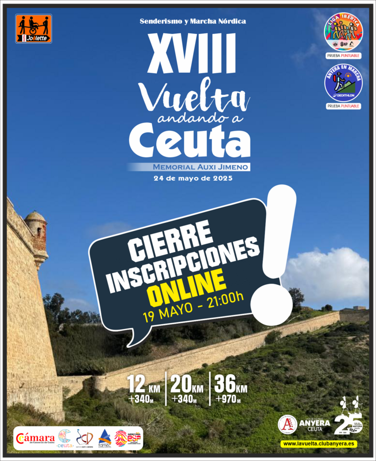 CIERRE INSCRIPCIONES