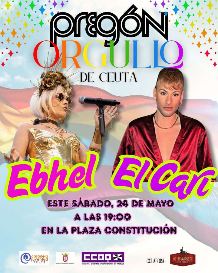 Cartel Pregón Orgullo Ceuta 2025