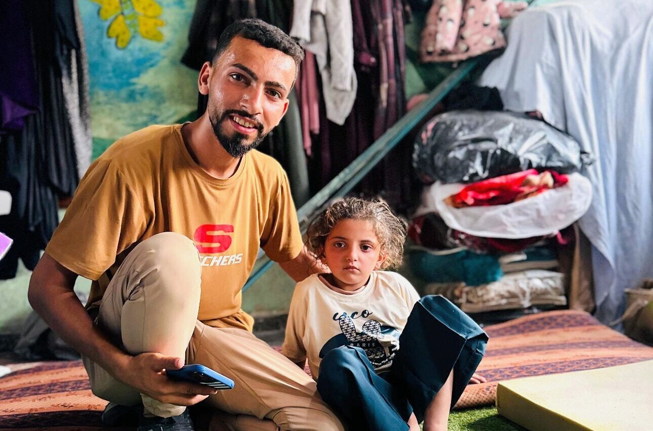 Eslem Rafat, el contacto que Ceuta tiene en Gaza, con la pequeña Ward