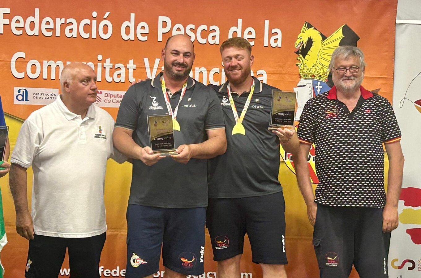 Juan Cánovas y Daniel Oliva