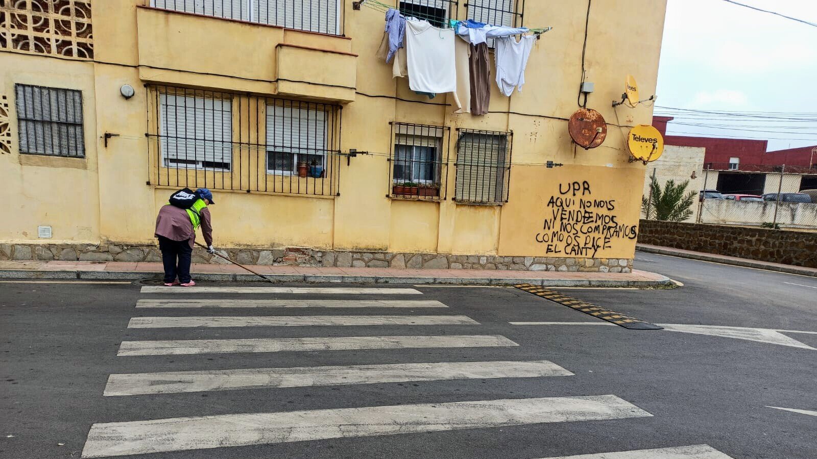 plan de choque de limpieza viaria en Ceuta
